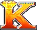 King card symbol on the Bull Rush reels